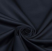 $30 For 2Yards ,Navy Blue 100% Wool Gabardine For Jacket,Pants,Skirt &Dress #136 picture