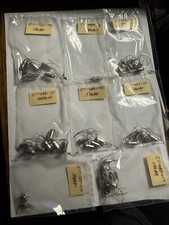 Huge Group Lot Polystyrene Film vintage Old RADIO audio capacitor  picture