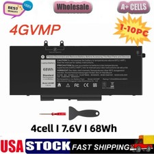 ✅LOT 10x 4GVMP Battery For Dell Latitude 5400 5500 Precision 3540 Series 68Wh picture