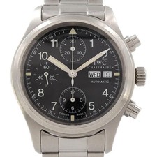 Authentic [Unserviced - Value Price] IWC Mechanical Flieger Chronograph IW37... picture