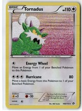 2013 Pokemon Legendary Treasures Tornadus Holo Rare #108/113 picture