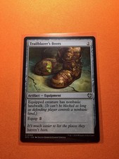 MTG Magic The Gathering Trailblazer’s Boots OTC Rare Artifact  picture