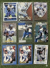 Barry Sanders 1996 - 1999 Lot Of 9 picture