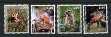 Liechtenstein 2024 Wild Animals 4v Self Adhesive ** Fox Squirrel Marmot Stag picture