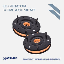 AUTOACER 2p Front Top Upper Shock Strut Damper Mount Set For Jaguar XK8 XKR X100 picture