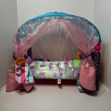 Manhattan Toy Groovy Girls Canopy Doll Bed with Blanket & Bedding picture