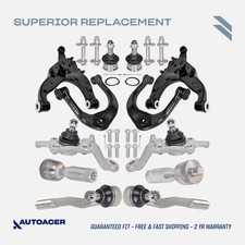 AUTOACER -14p Front Suspension Arms Ball Joints Tie Rods Bolts for 4RUNNER 95-02 picture