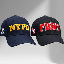 HOT NY Yankees FDNY NYPD Police Department Embroidered Style Adjustable Cap Hat picture