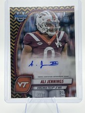2024 Bowman Chrome Black and Gold Stealth - Ali Jennings #PA-ALI /24 Autograph picture