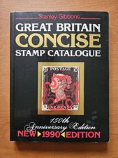Stanley Gibbons Great Britain Concise Stamp Catalogue 1990 picture