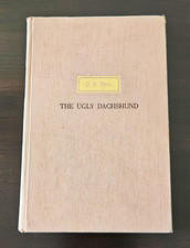 VINTAGE 1938 1st American Ed. The Ugly Dachshund G. B. Stern  HC picture