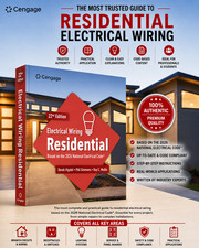 Cenage Electrical Wiring Residential 22nd Edition Based on 2026 NEC Paperback picture