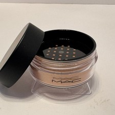 MAC Iridescent Loose Powder Golden Bronze Shimmer Face Body Pigment New picture