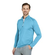 Swannies Golf SWL400 Men Lukas Lightweight Quarter-Zip XXL Maui picture