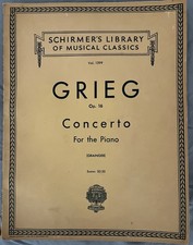 Grieg's Concerto for Piano With Orchestral Accompaniment picture