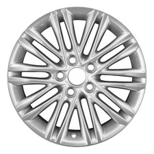 17x7 20 Spoke Refurbished Aluminum Wheel Painted Bright Hypersilver 560-74277 picture