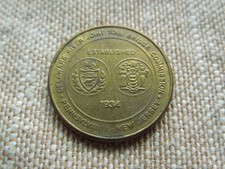 Delaware River Bridge Token Good For One Passage Commuter Token Established 1934 picture