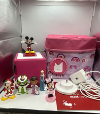 Toniebox Audio Player bundle 6 figures official pink travel Bag  and charger  picture