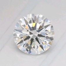 0.54 CT ROUND Cut IGI Certified Lab Grown HPHT Diamond E Color VS1 Clarity picture