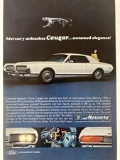 1967 Mercury Cougar Print Ad 10