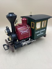 LGB 92377 G 0-4-0 Steam Train Locomotive, LG&B, “Casey”,  Used, Works, Nice picture