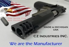 1911 Compensator Brake - Muzzle Brake - w/ SIDE SLOTS 45acp - MADE IN USA picture