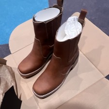 Frye Campus Chelsea Women’s Brown Leather Chelsea Ankle Boots 6.5 M picture