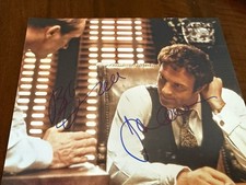 Robert Duvall  & James Caan Godfather Hand Signed In Person Autographed W/COA picture