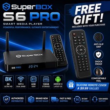 SUPERBOX S6 Pro Streaming Media Player SAME DAY SHIP VSEE V6 PLUS BOX V3 COMPARE picture