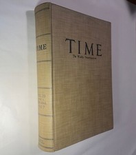 Time Magazine Bound Hardcover Book Vol 29 Year 1937 January February March picture