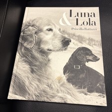 LUNA & LOLA By Priscilla Rattazzi SIGNED - Dog Canine Photography picture