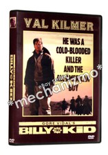 Gore Vidal's BILLY THE KID (1989) DVD MOD Val Kilmer Rene Auberjonois REG 1 RARE picture
