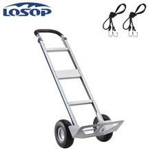 Strong Aluminum Hand Truck with Non-Slip Handle, 500 LBS Moving Dolly Tool picture