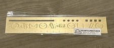 New TheCoffeeMonsterzCo 6+ Inch Gold Ruler Emotis & Doodles 2.0 TCMC picture