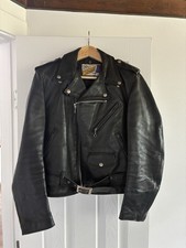Schott Perfecto 618 Men's Leather Jacket Size 38 picture