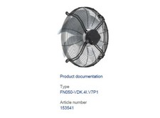 Ventilator Ziehl-Abegg FN050VDK4IV7P1 picture