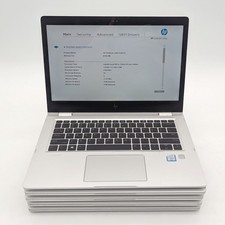 Lot of 5 HP EliteBook x360 1030 G2 - Intel Core i5-7300U 8GB RAM No OS/AC/SSD picture