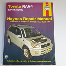 Toyota RAV4 Haynes Repair Manual 1996-2010 Automotive Service Guide picture
