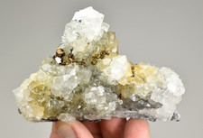 Chalcopyrite with Quartz - Casteel Mine, Iron Co., Missouri picture