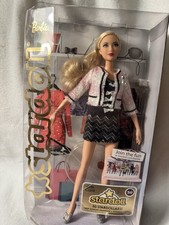 Mattel Stardoll by Barbie 12 in Fashion Doll Blonde box has wear top and side picture