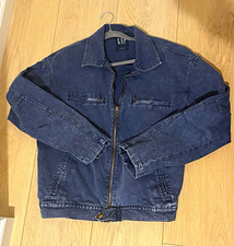 Gap Men's Blue Zip-Up Short Jacket Large & “tall” picture