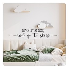 Give it to God Bible Verse Religious Scripture Wall Decal Sticker Quote Decor picture