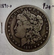 1891-O New Orleans Silver Dollar NICE picture