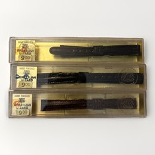 Vintage JB Champion NOS Brazilian Lizard Skin Leather Watch Band picture