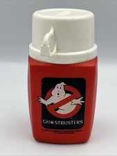 Vintage 1985 Ghostbusters Thermos 8oz King-Seeley Columbia Pictures picture