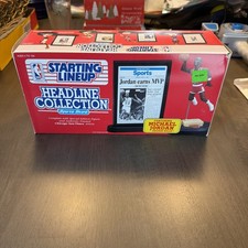 1992 Kenner Starting Lineup MICHAEL JORDAN MVP Headline Collection Figure (NIB) picture