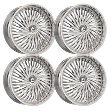 (Set-4) Azara AZA-526 18x8 5x114.3/5x120 35mm Nano Chrome wheels rims 18 Inch picture
