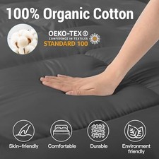 NEXHOME PRO Mattress Topper King, Extra Thick Cooling Mattress Pad with - picture