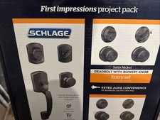 Schlage First Impressions Project Pack - Satin Nickel (FHP60 GRW 619 BWE GSN) picture
