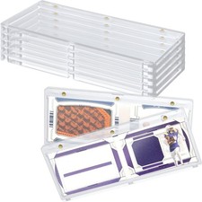 5 Pack 187mm Horizontal Double Booklet One Touch Magnetic Card Holder Storage picture